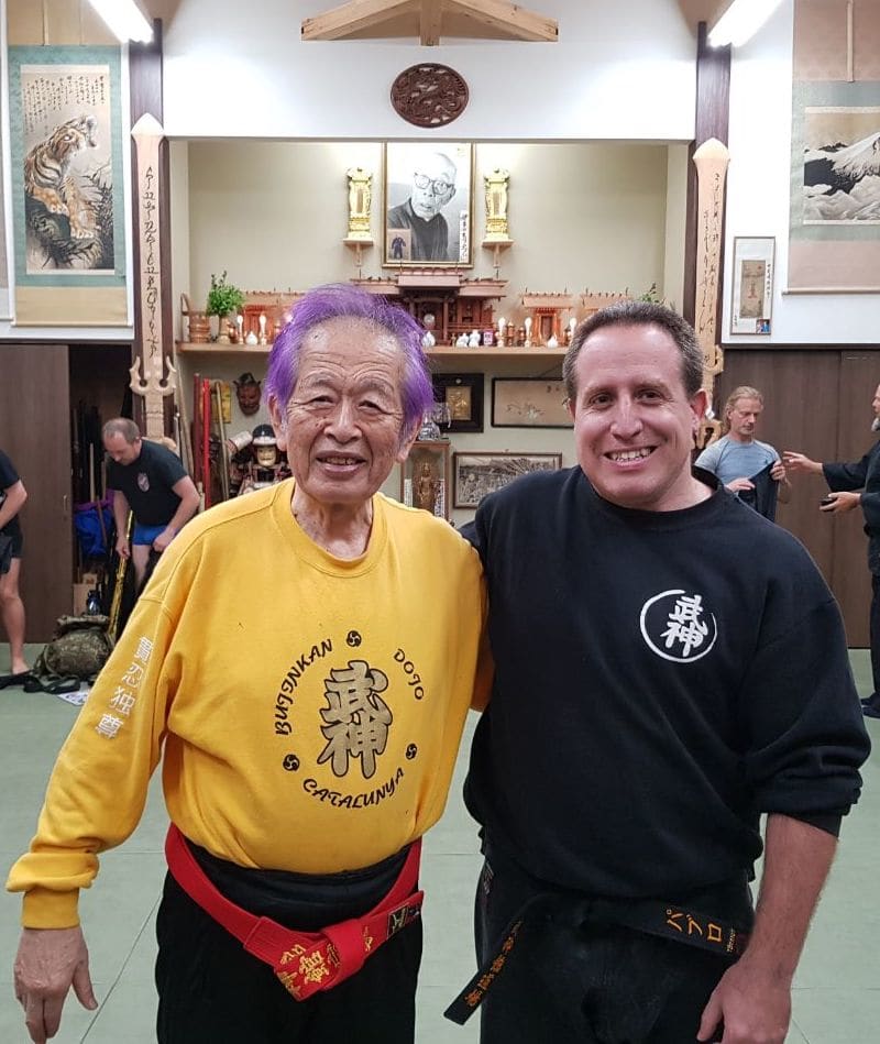 Sensei Pablo Rocchetta y Dr. Masaaki Hatsumi